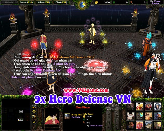 9x Hero Defense VN