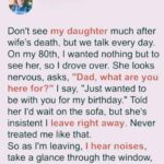 Old Man Goes to Visit Daughter for His 80th Birthday, She Doesn’t Let Him Enter Her House—Story of the Day